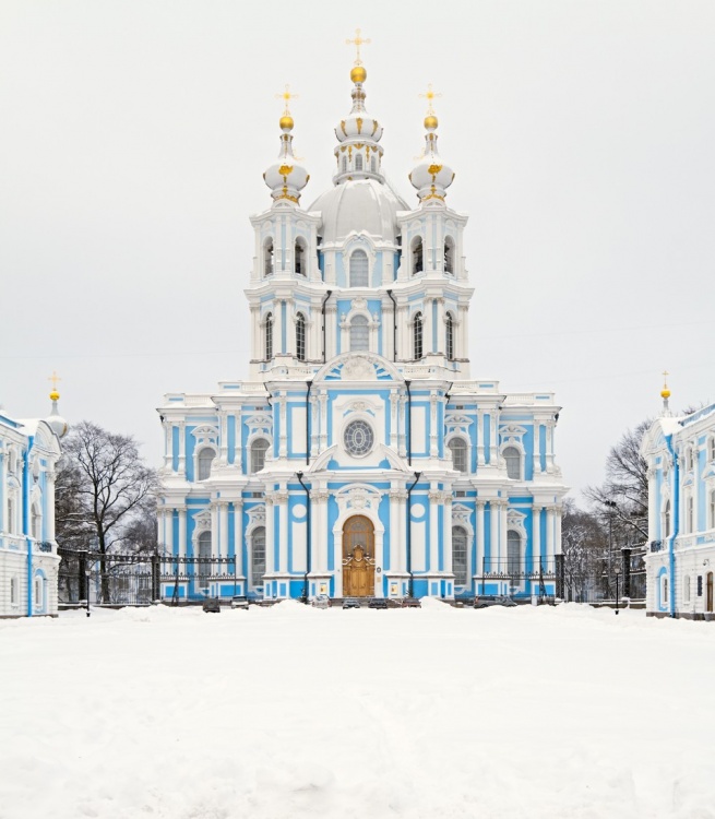 The Smolny Cathedral (Credit: AFP Photo / Istock.com)